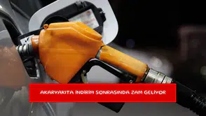 Akaryakıta indirim sonrasında zam geliyor