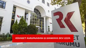 Rekabet kurumundan o bankaya dev ceza