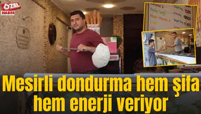 Mesirli dondurma hem şifa hem enerji veriyor