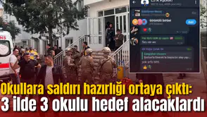 Okullara saldırı hazırlığı ortaya çıktı: 3 ilde 3 okulu hedef alacaklardı