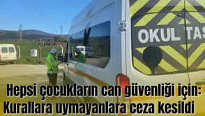 Hepsi çocukların can güvenliği için: Kurallara uymayanlara ceza kesildi