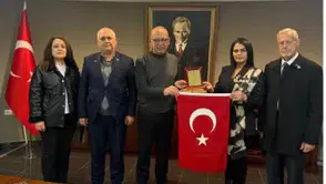 Manisa Şehit Aileleri ve Gaziler Derneği’nden Başkan Akın’a ziyaret