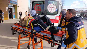 Tamir ettiği traktör az daha sonu oluyordu