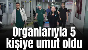 Organlarıyla 5 kişiye umut oldu