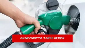 Akaryakıtta tarihi rekor
