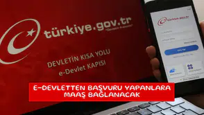 E-devletten başvuru yapanlara maaş bağlanacak