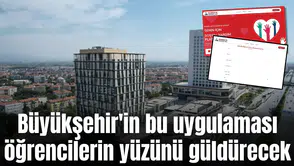 Büyükşehir'in bu uygulaması öğrencilerin yüzünü güldürecek