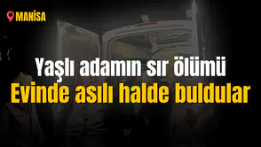 Yaşlı adamın sır ölümü! Evinde asılı halde buldular