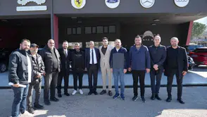 Başkan Şimşek galerici esnafıyla buluştu