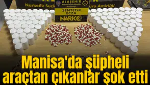 Manisa'da şüpheli araçtan bakın ne çıktı