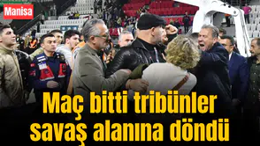 Glint Manisa Basket-Karşıyaka maçı savaş alanına döndü