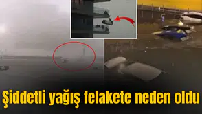 Şiddetli yağış Dubai'de felakete neden oldu