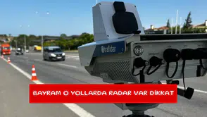 Bayram o yollarda radar var dikkat