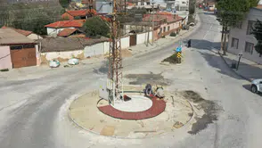 Yılmaz Mahallesi’nde Kavşak Düzenleme Çalışmaları Sürüyor