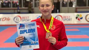 Manisa’nın gururu Nurbade Büber Balkan üçüncüsü oldu!