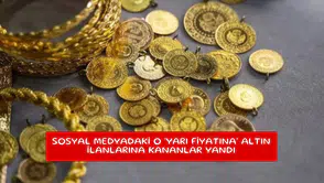Sosyal medyadaki o 'yarı fiyatına' altın ilanlarına kananlar yandı