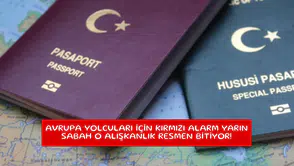 Avrupa yolcuları için kırmızı alarm yarın sabah o alışkanlık resmen bitiyor!