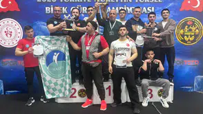 Manisa Diyanet bilek güreşinde Türkiye ikincisi