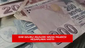 Dar gelirli ailelere Nisan müjdesi hesaplara yattı