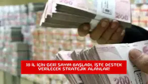 18 il için geri sayım başladı, işte destek verilecek stratejik alanlar!