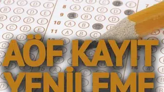 AÖF Kayıt Yenileme 2025: Tarihler Açıklandı, İşte Adım Adım Kayıt Yenileme İşlemleri