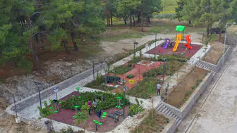 Saruhanlı Belediyesi Kumkuyucak Mahallesine yeni park yapıyor