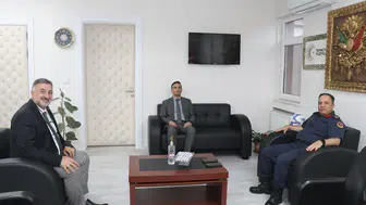Tuğgeneral İlhan ŞEN, Müdür Kılıç'ı ziyaret etti