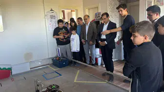 Kaymakam Güldoğan, geleceğin bilim insanlarını ziyaret etti