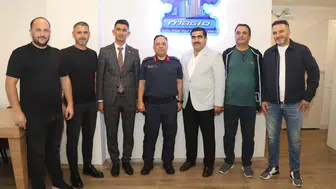 Jandarma Komutanı Şen’den MAGİD’e ziyaret