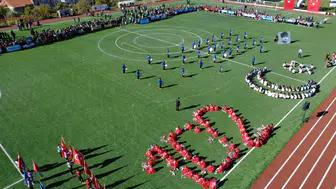 İlçelerde coşkulu 29 Ekim Cumhuriyet Bayramı kutlaması