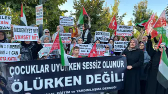 Soma’dan Gazze’ye destek