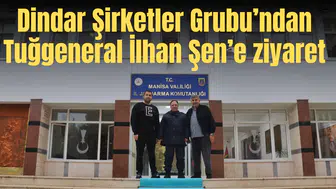 Dindar Şirketler Grubu CEO’su Furkan Dindar’dan Jandarma Komutanı İlhan Şen’e ziyaret