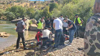 Serinlemek için girdiği su sonu oldu