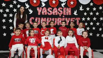 Çocuk evlerinde Cumhuriyet coşkusu