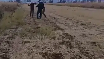 Arazi anlaşmazlığından bir birlerine girdiler