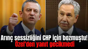 Arınç sessizliğini CHP için bozmuştu! Özel'den yanıt gecikmedi