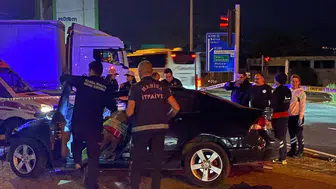 Turgutlu'da feci kaza: 1 ölü, 3 yaralı