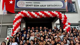 Manisa'da 3 yeni okul açıldı