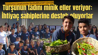 Turşunun tadını minik eller veriyor: İhtiyaç sahiplerine destek oluyorlar