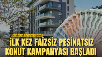 Ev alacaklara müjde! İki kamu kurumu peşinatsız ve faizsiz kampanyayı başlattı