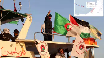 Sumud Filosu'nda bir gemi Gazze karasularına ulaştı