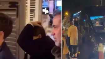 Dünyaca ünlü oyuncu İstanbul'da yüzünü saklayarak gezdi