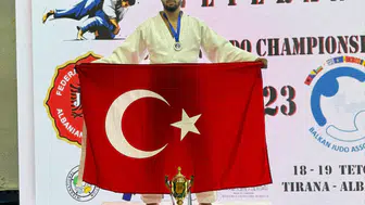 Manisalı judocudan balkanlarda büyük başarı