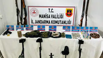 Manisa'da jandarmadan şok baskın!