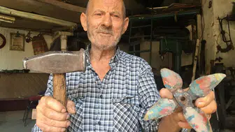 Emektar demir ustası teknolojiye direniyor