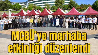 MCBÜ’ye merhaba etkinliği düzenlendi