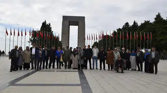 Manisalı gaziler Çanakkale'yi gezdi