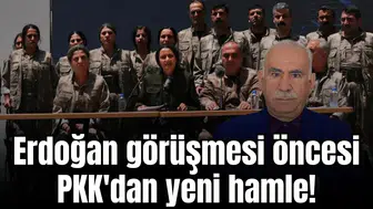 Erdoğan görüşmesi öncesi PKK'dan yeni hamle