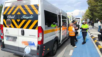 Manisa’da okul servislerine yönelik denetim