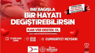 Manisa'da Kızılay'dan kan bağış kampanyası